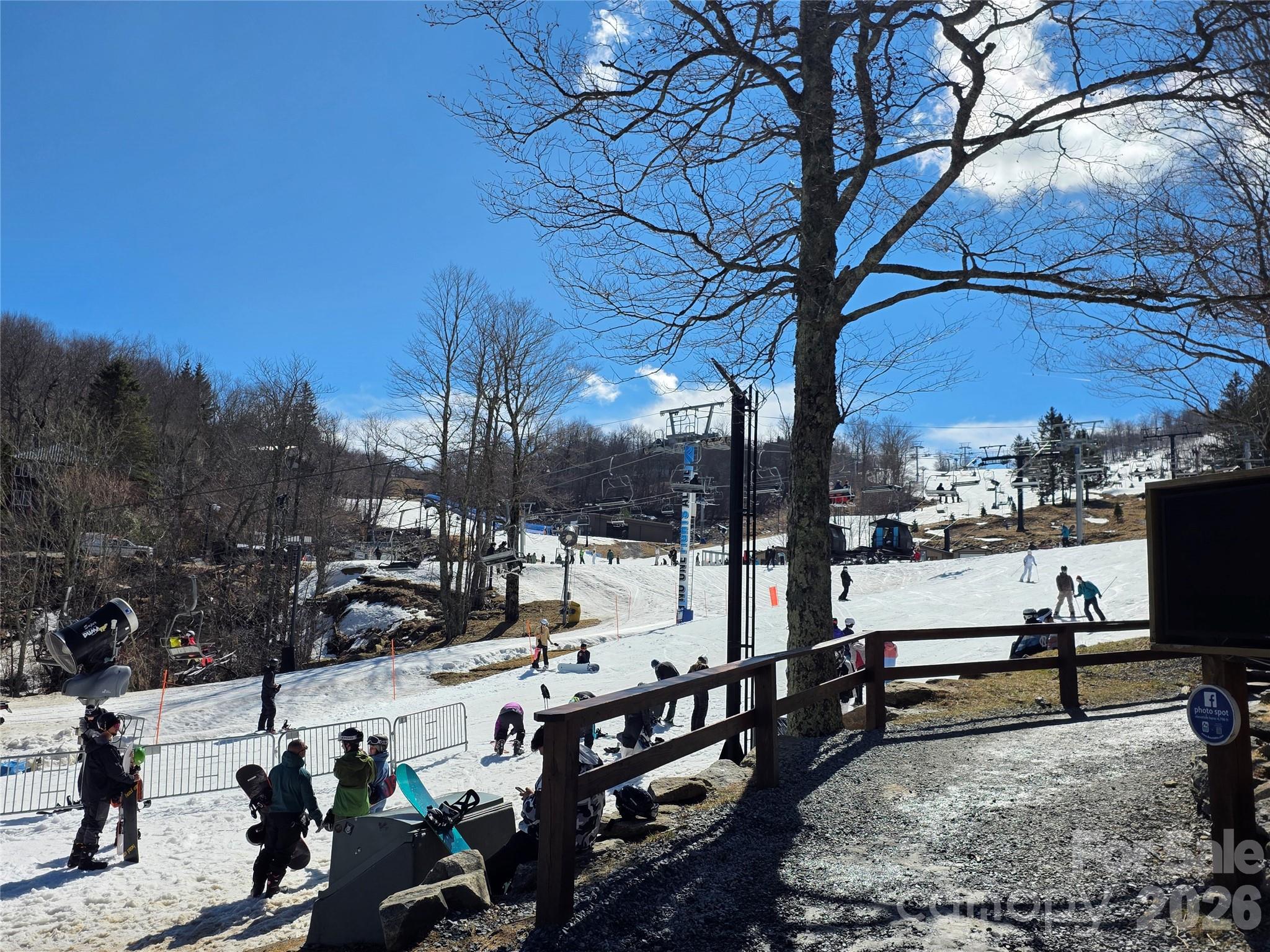 108 Northridge Road, Unit 1B Banner Elk, NC 28604 - Photo 32 of 34 a view of a park with large trees