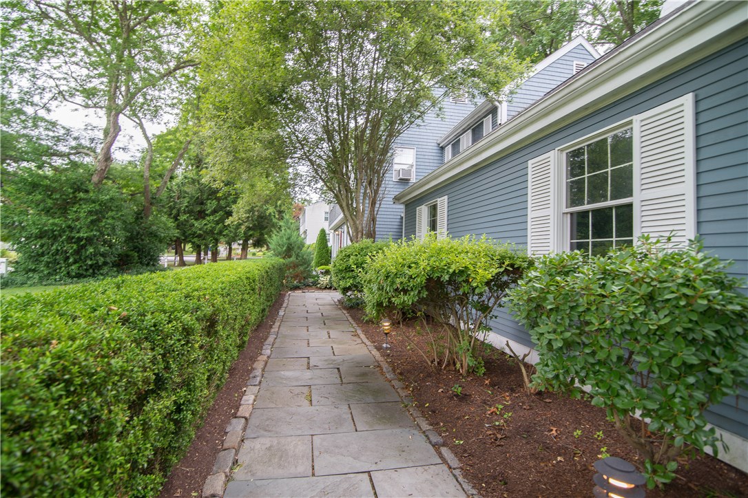 8 Ridgeland Road Barrington, RI 02806 - Photo 3 of 18 stone walkway to side door