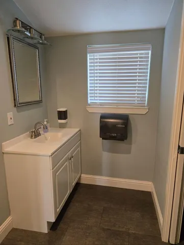 a view of a house with a park