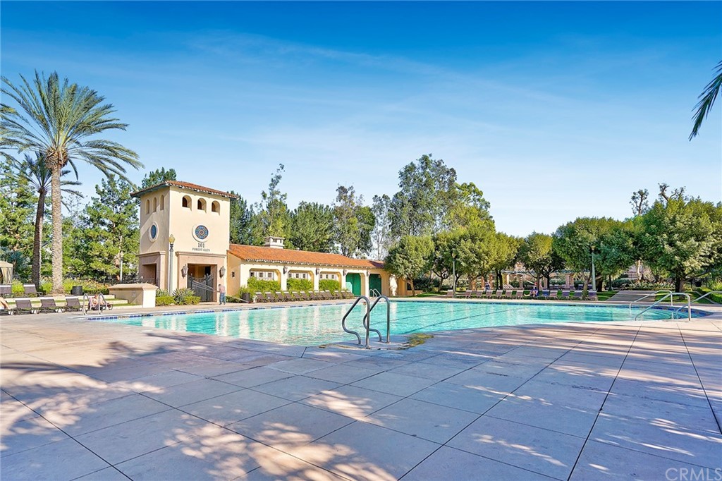 44 Modesto Irvine, CA 92602 - Photo 30 of 35 a sign board with buildings in the background