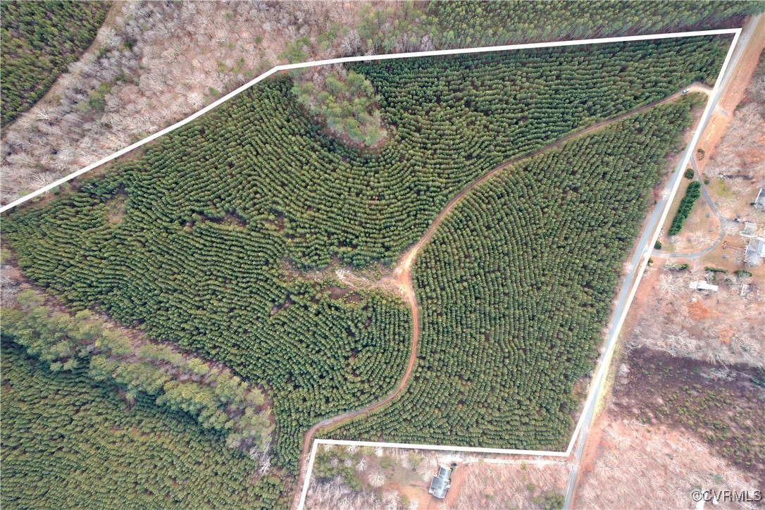 Tbd Perkins Mill Road Dillwyn, VA 23936 - Photo 13 of 21 Aerial view of property and surrounding area with