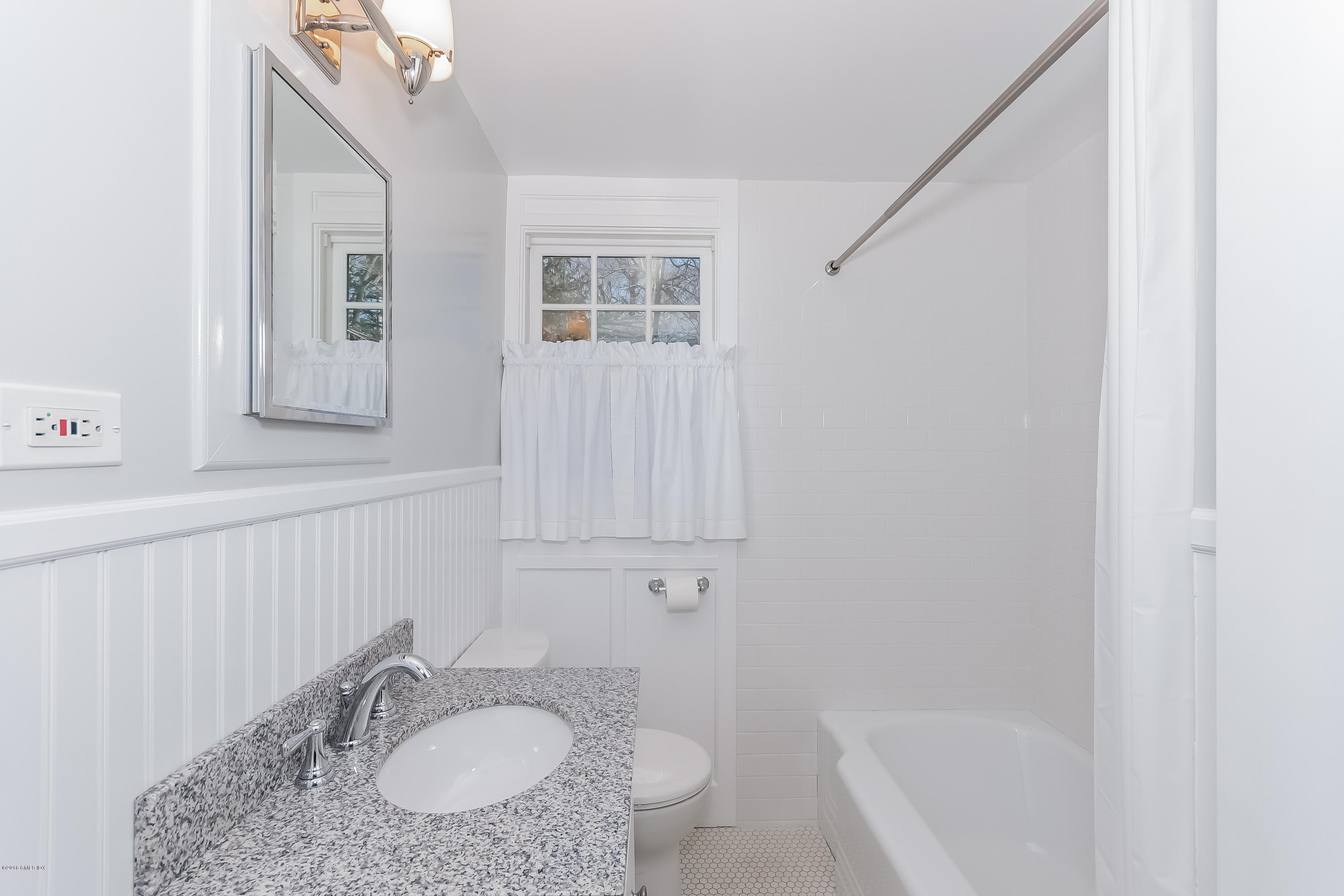 355 Riverside Avenue Riverside, CT 06878 - Photo 15 of 24 a bathroom with a granite countertop sink toilet and shower