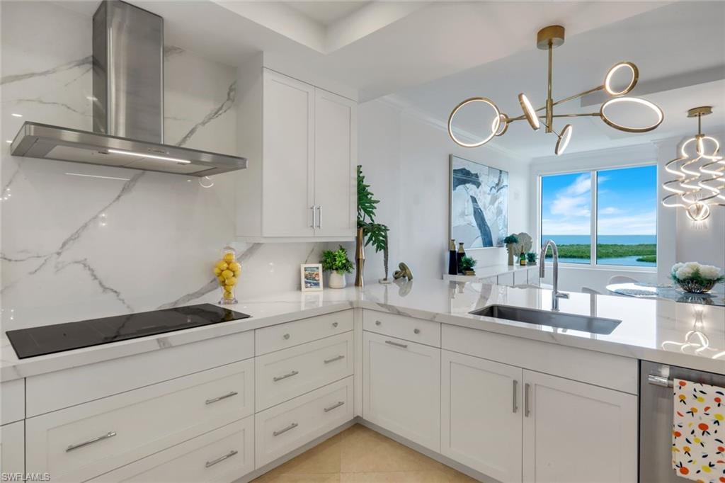 275 Indies Way, Unit 1503 Naples, FL 34110 - Photo 10 of 49 Water Views from Kitchen