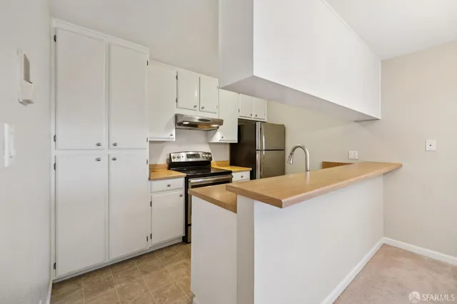 a view of a swimming pool with a garden