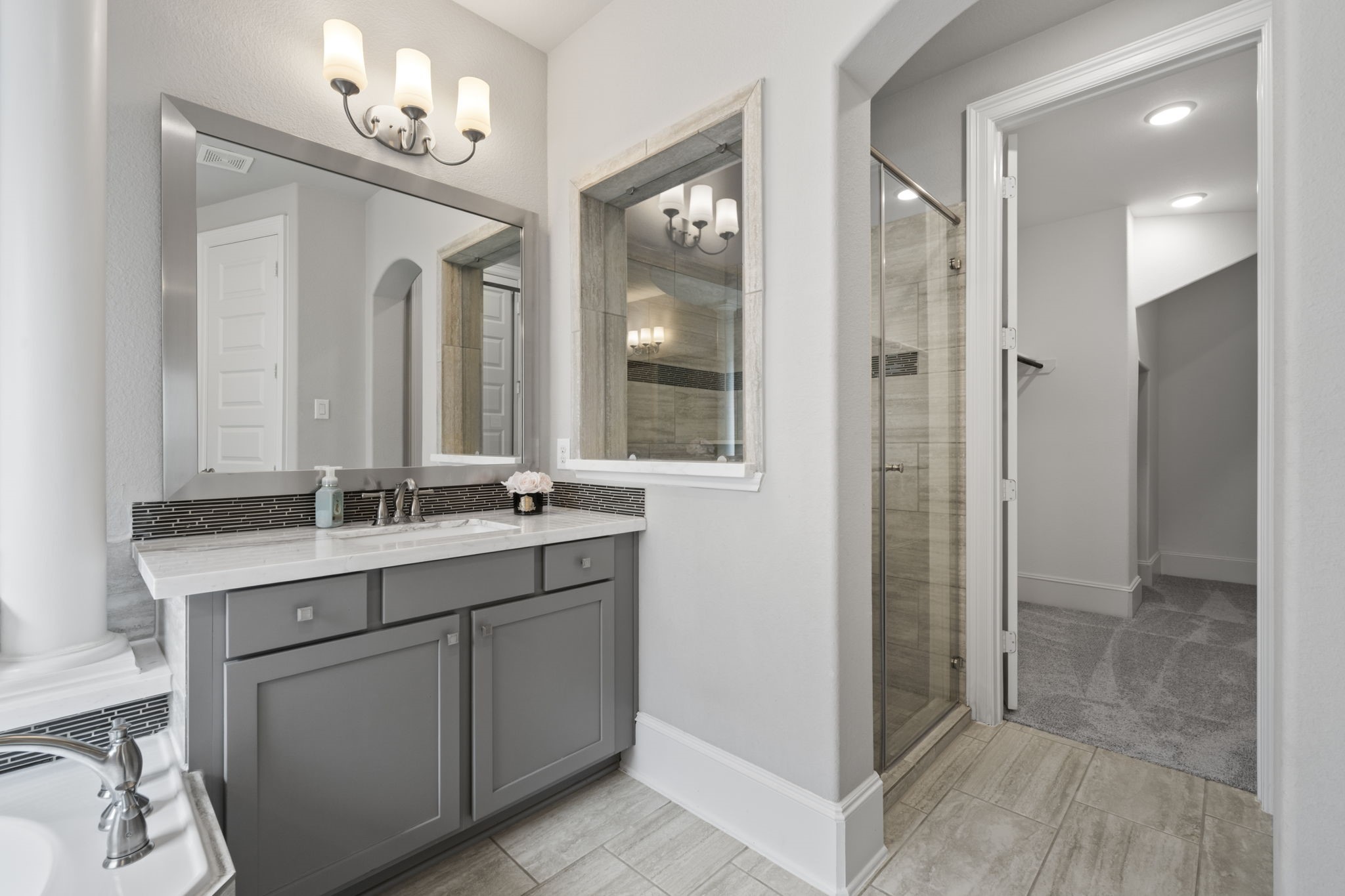 3938 Avalon Ridge Drive Spring, TX 77386 - Photo 22 of 49 A view of the 2nd vanity close to the shower