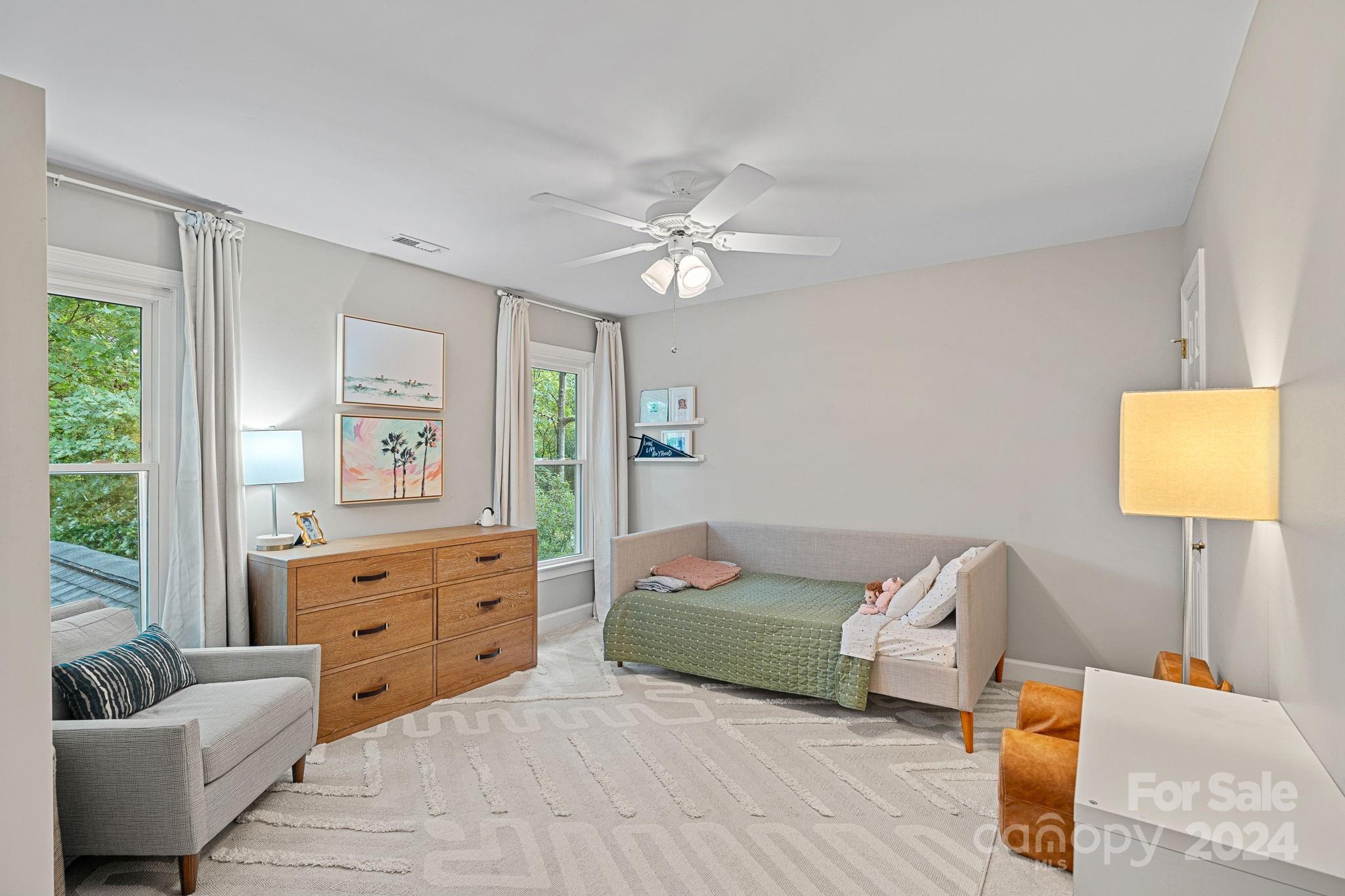 3000 Heathgate Road Charlotte, NC 28226 - Photo 24 of 48 a living room with furniture and a large window