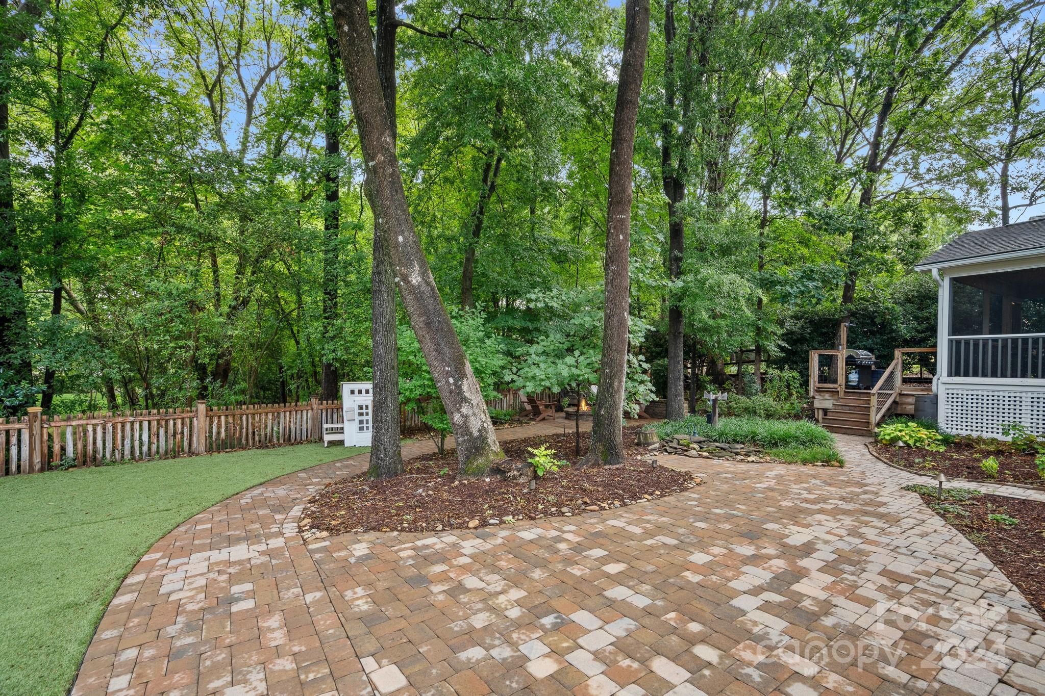 3000 Heathgate Road Charlotte, NC 28226 - Photo 42 of 48 a view of a park with large trees
