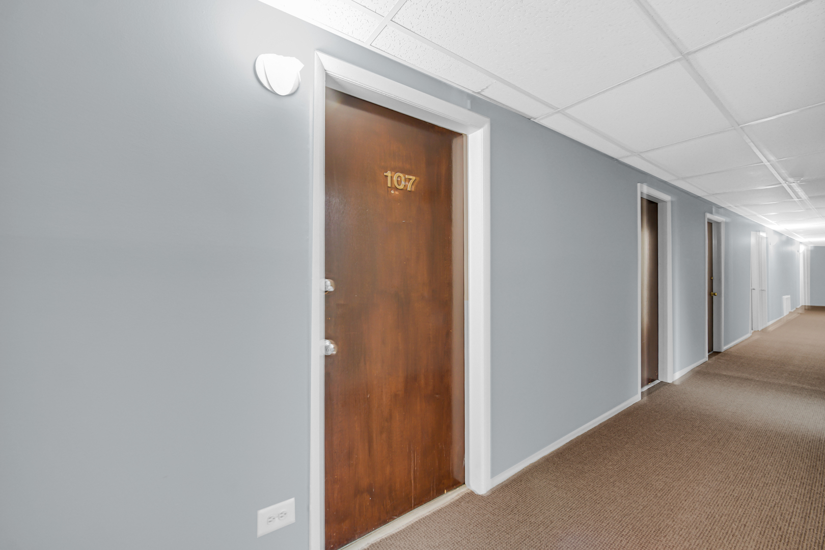 1320 Lore Lane, Unit 107B Lombard, IL 60148 - Photo 14 of 48 a view of a hallway