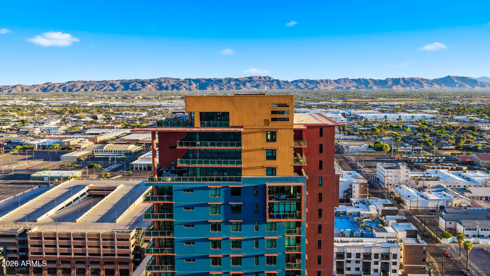 310 South 4th Street, Unit 2204 Phoenix, AZ 85004 - Photo 58 of 66 a view of a city with tall buildings