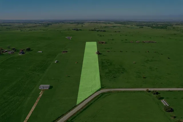 a view of a green field