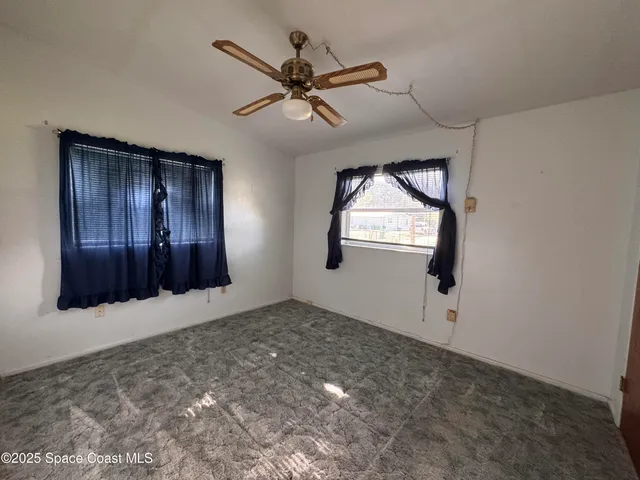 a view of empty room