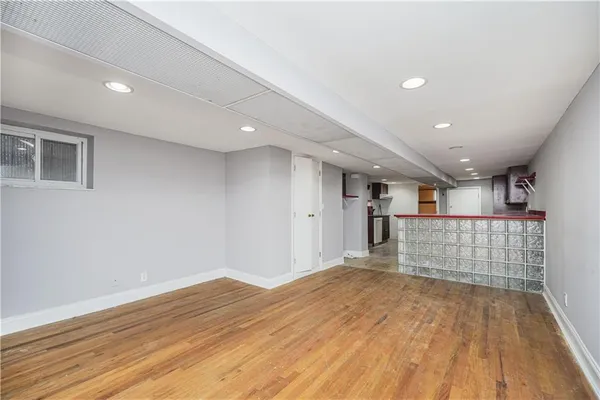 a view of empty room