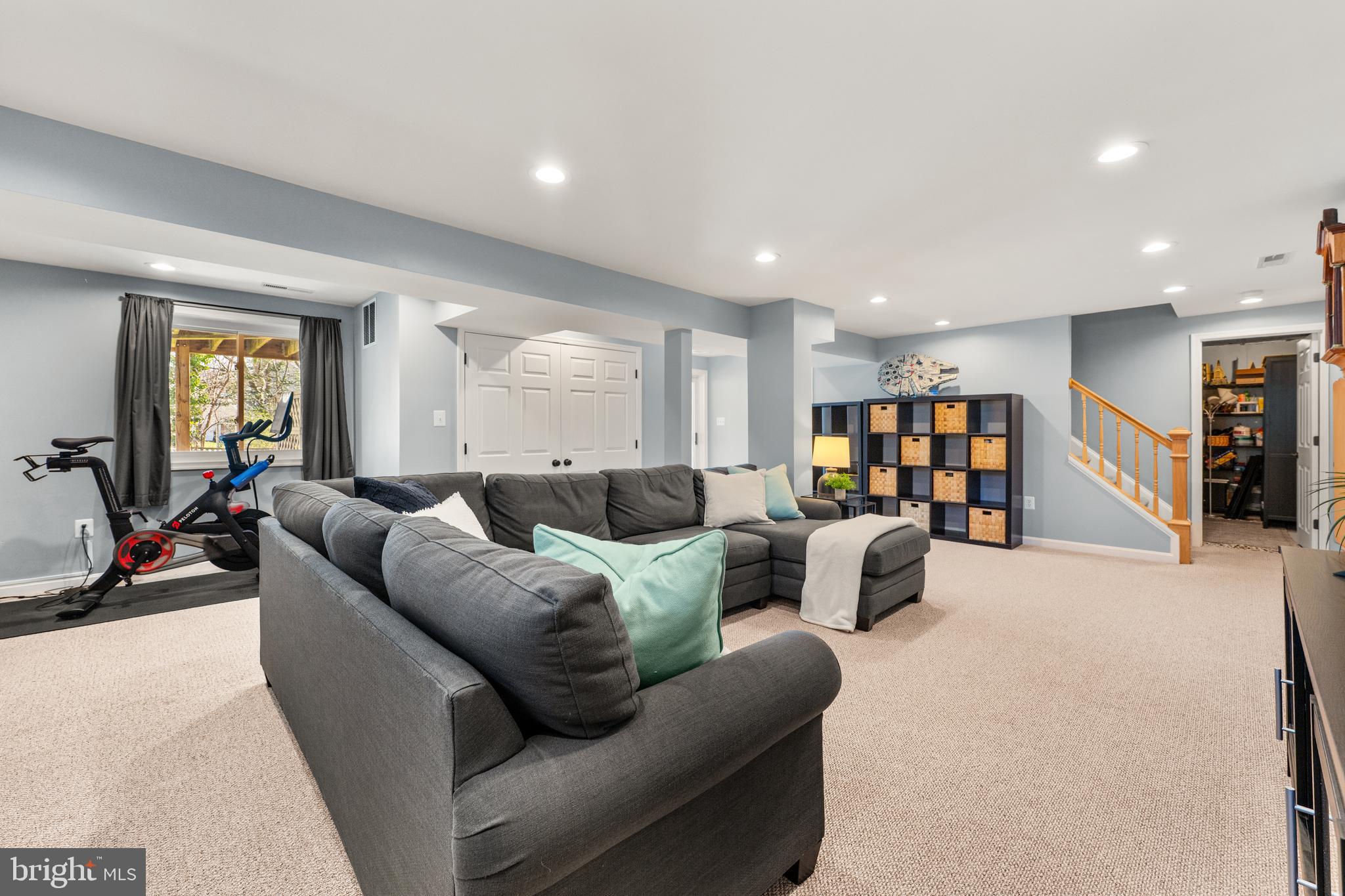 9078 Brook Ford Road Burke, VA 22015 - Photo 32 of 50 Lower Level Recreation Room