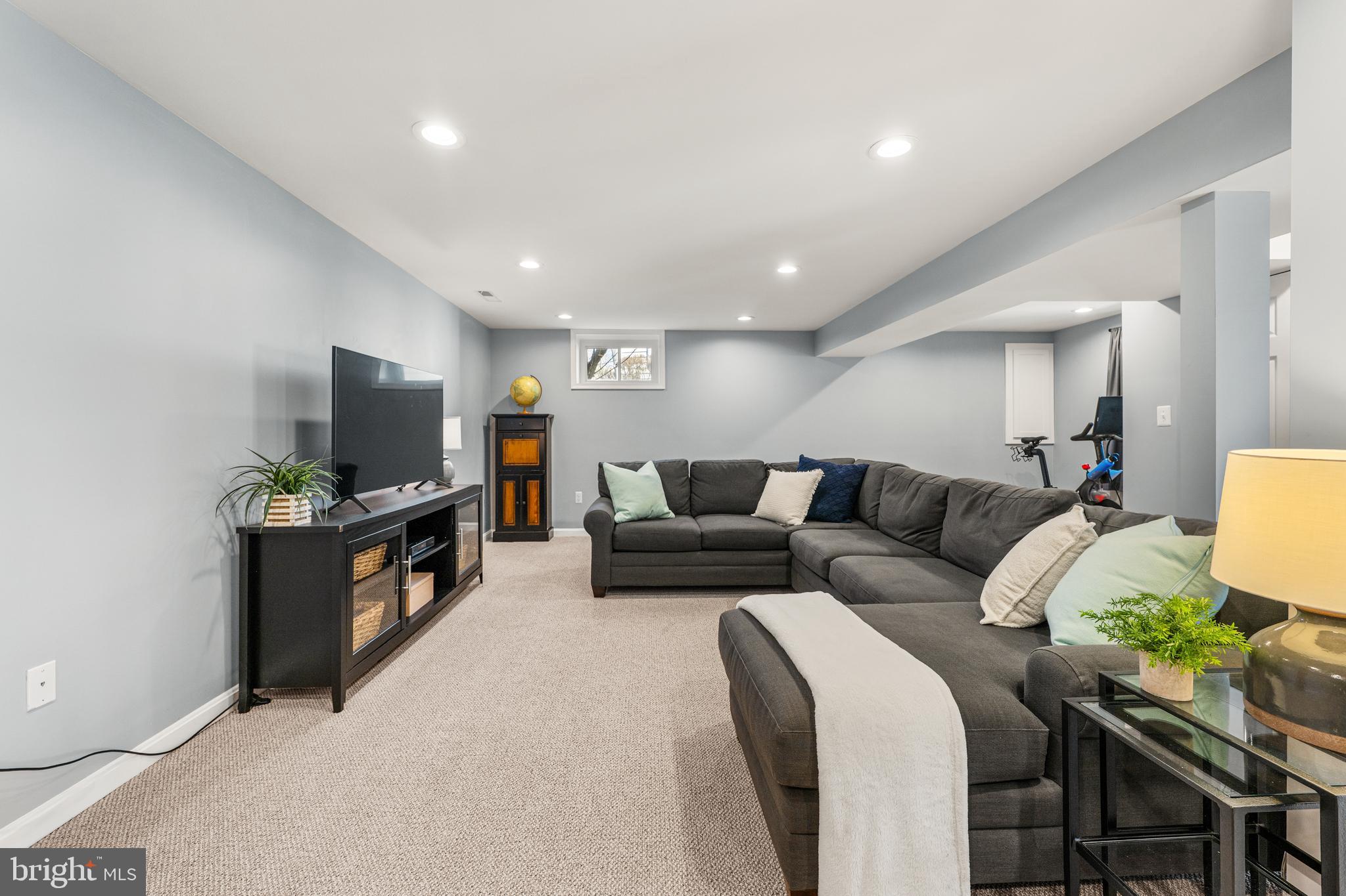 9078 Brook Ford Road Burke, VA 22015 - Photo 33 of 50 Lower Level Recreation Room