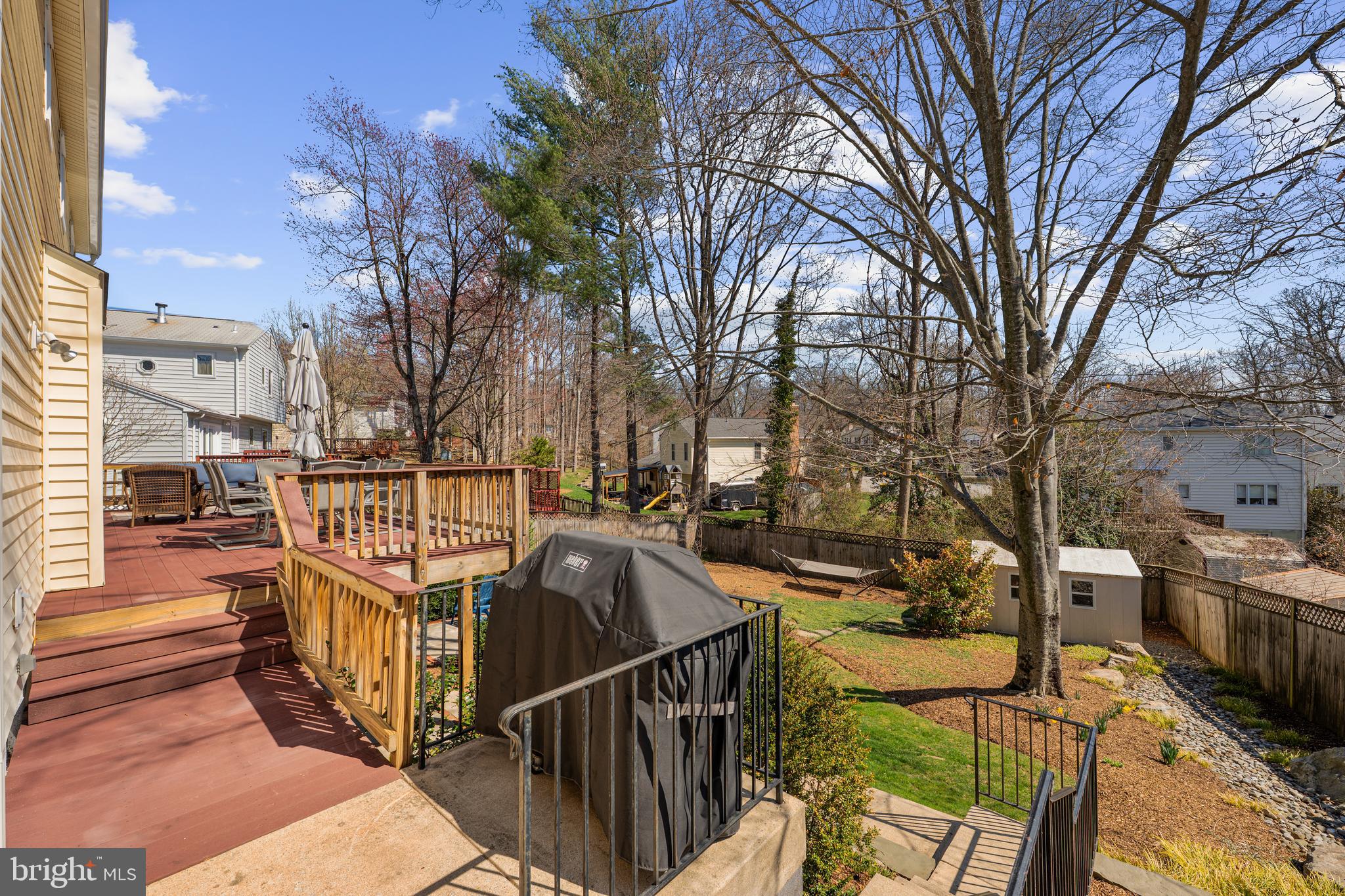 9078 Brook Ford Road Burke, VA 22015 - Photo 40 of 50 Large Deck