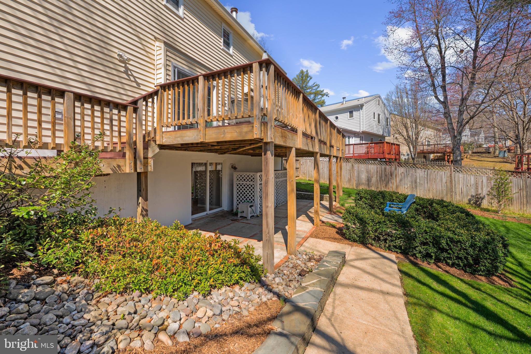 9078 Brook Ford Road Burke, VA 22015 - Photo 43 of 50 Covered Patio