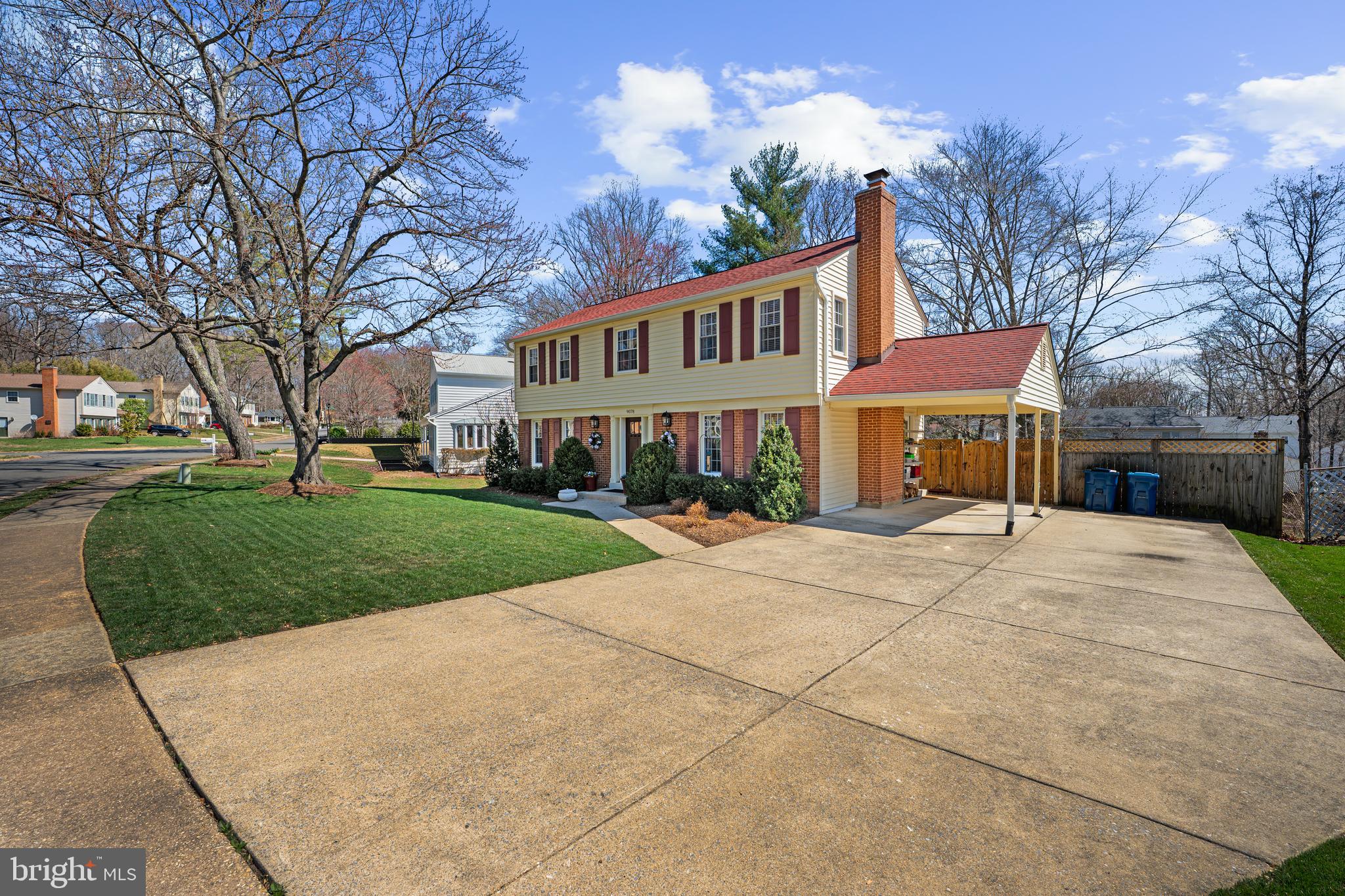 9078 Brook Ford Road Burke, VA 22015 - Photo 44 of 50 Covered Carport & Driveway