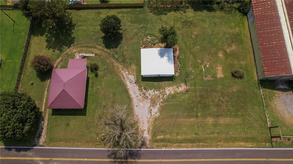 51 West Main Street Kingston, GA 30145 - Photo 15 of 15 an aerial view of residential house with outdoor space