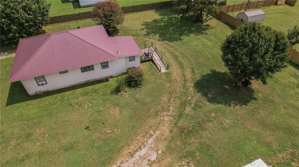 51 West Main Street Kingston, GA 30145 - Photo 10 of 15 a view of a house with a yard
