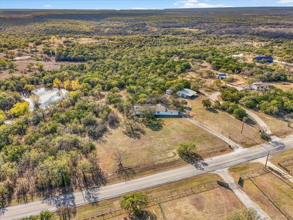 1956 North FM 129 Santo, TX 76472 - Photo 28 of 30 View of property location featuring a large pond