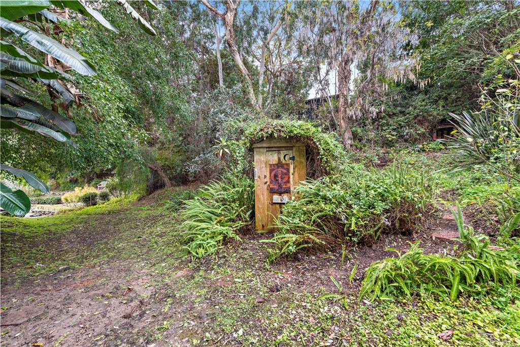 645 Griffith Way Laguna Beach, CA 92651 - Photo 43 of 55 a view of a garden with large trees