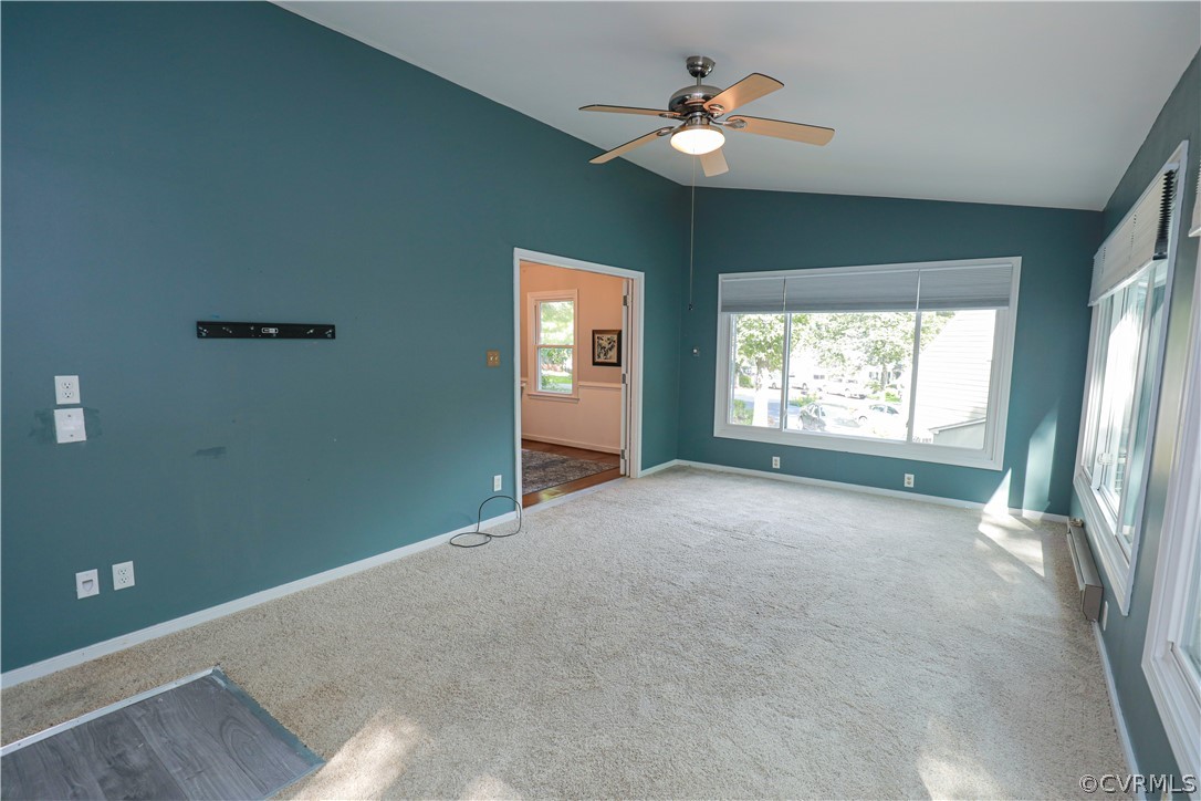 12935 Ashtree Road Midlothian, VA 23114 - Photo 26 of 50 an empty room with windows and fan