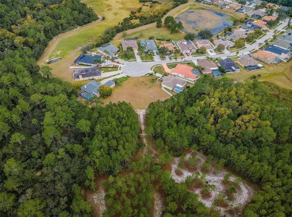 0 Shooting Star Court New Port Richey, FL 34655 - Photo 12 of 23 an aerial view of residential houses with outdoor space