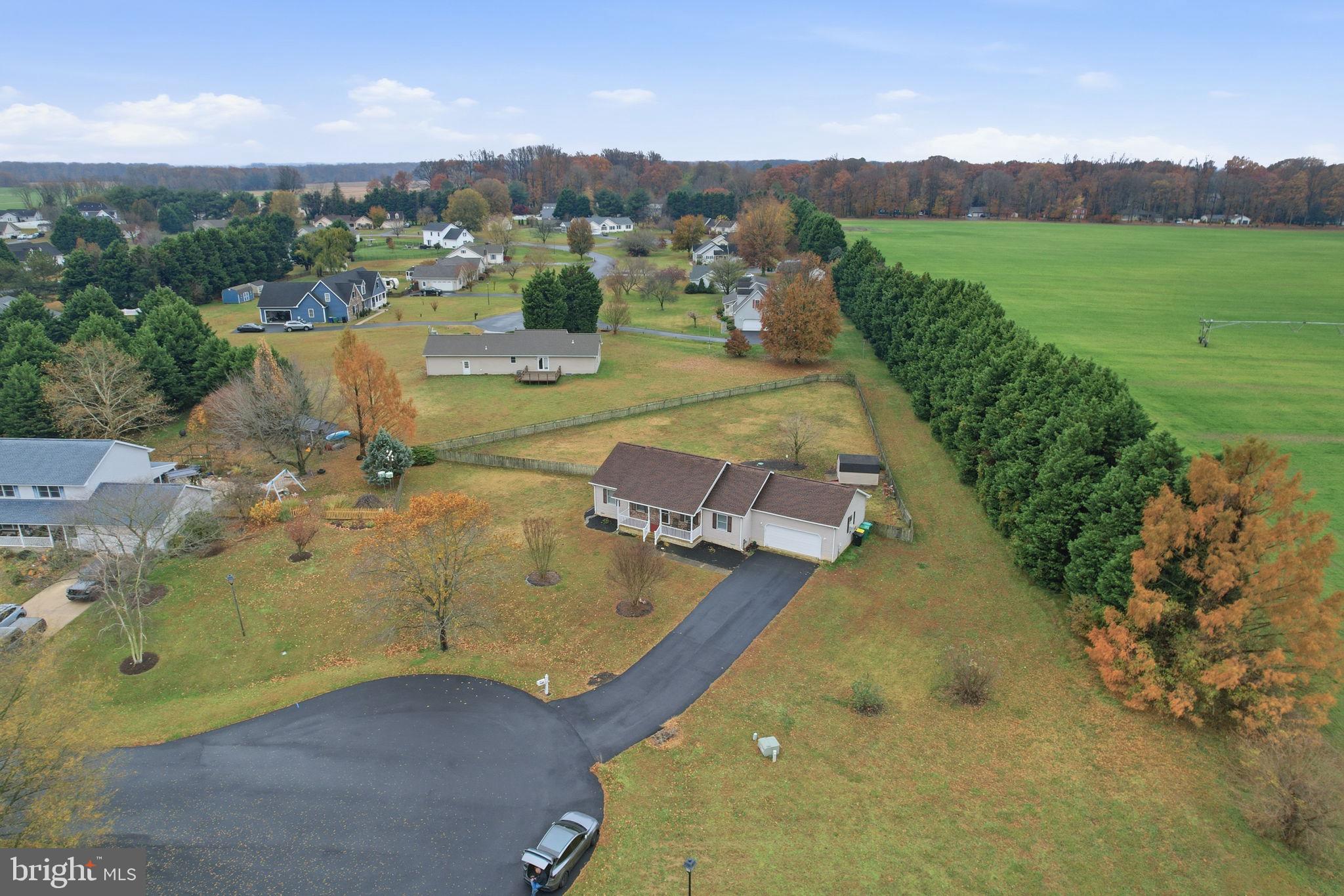 251 Misty Ridge Drive Magnolia, DE 19962 - Photo 26 of 33 an aerial view of a house with a yard