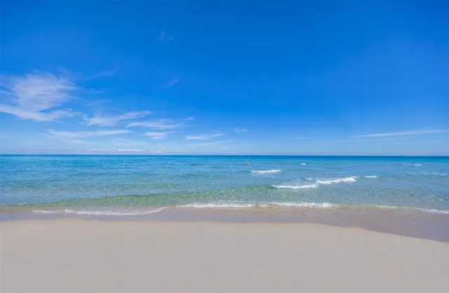 a view of a city and an ocean view