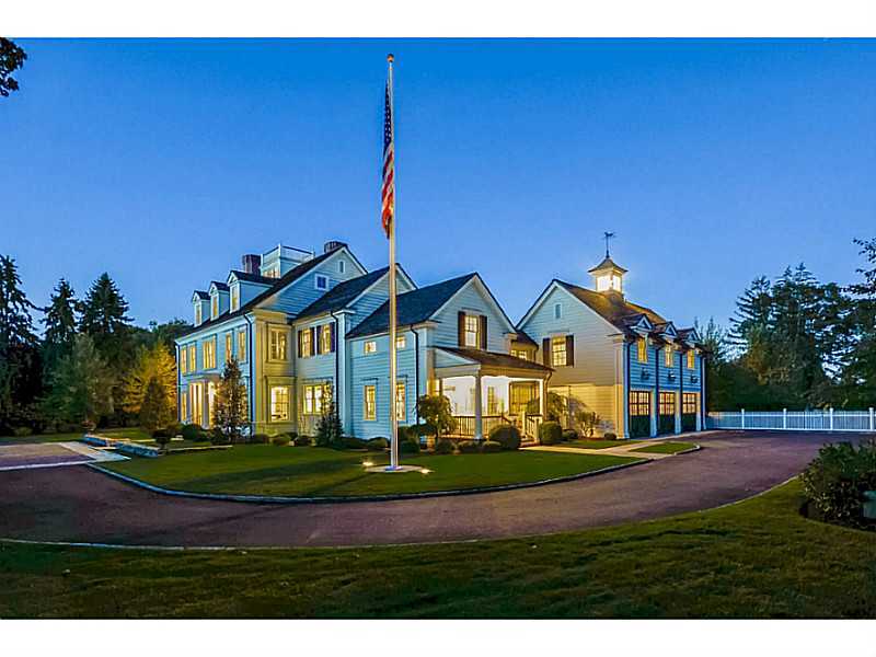 581 Sasco Hill Road Fairfield, CT 06824 - Photo 25 of 25 a front view of a house with a yard