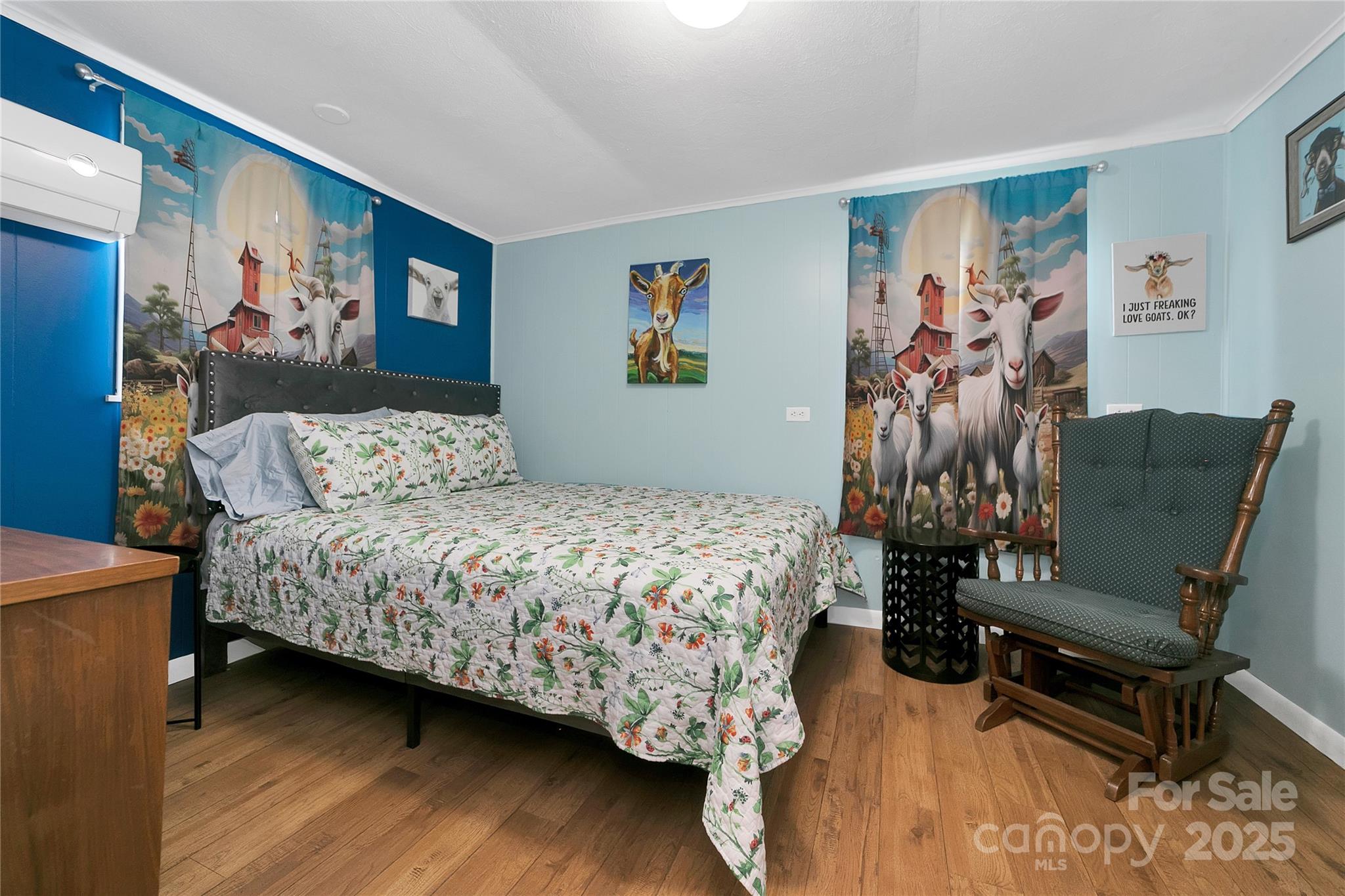 626 Fairview Loop Hot Springs, NC 28743 - Photo 19 of 44 a bedroom with a bed and furniture