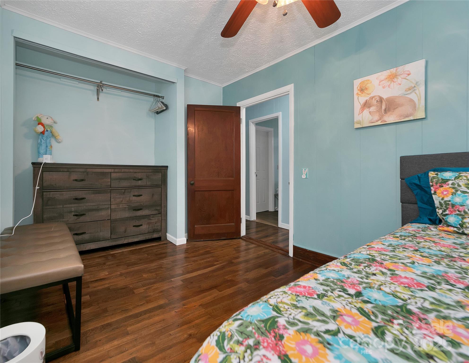 626 Fairview Loop Hot Springs, NC 28743 - Photo 31 of 44 a bedroom with a bed and cabinets