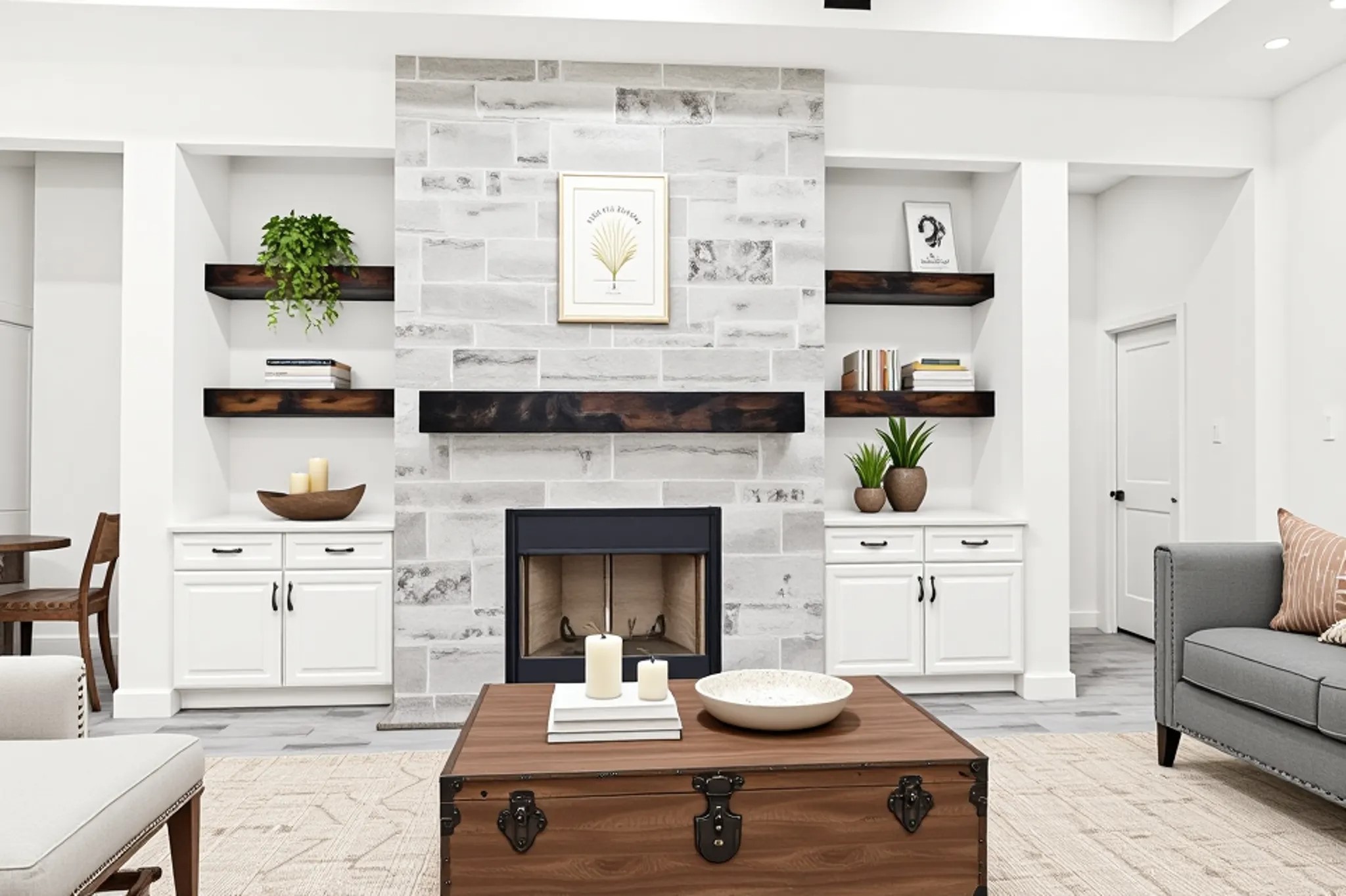 104 Inscription Lane Huntsville, TX 77340 - Photo 12 of 39 Amazing Fireplace and Built-Ins