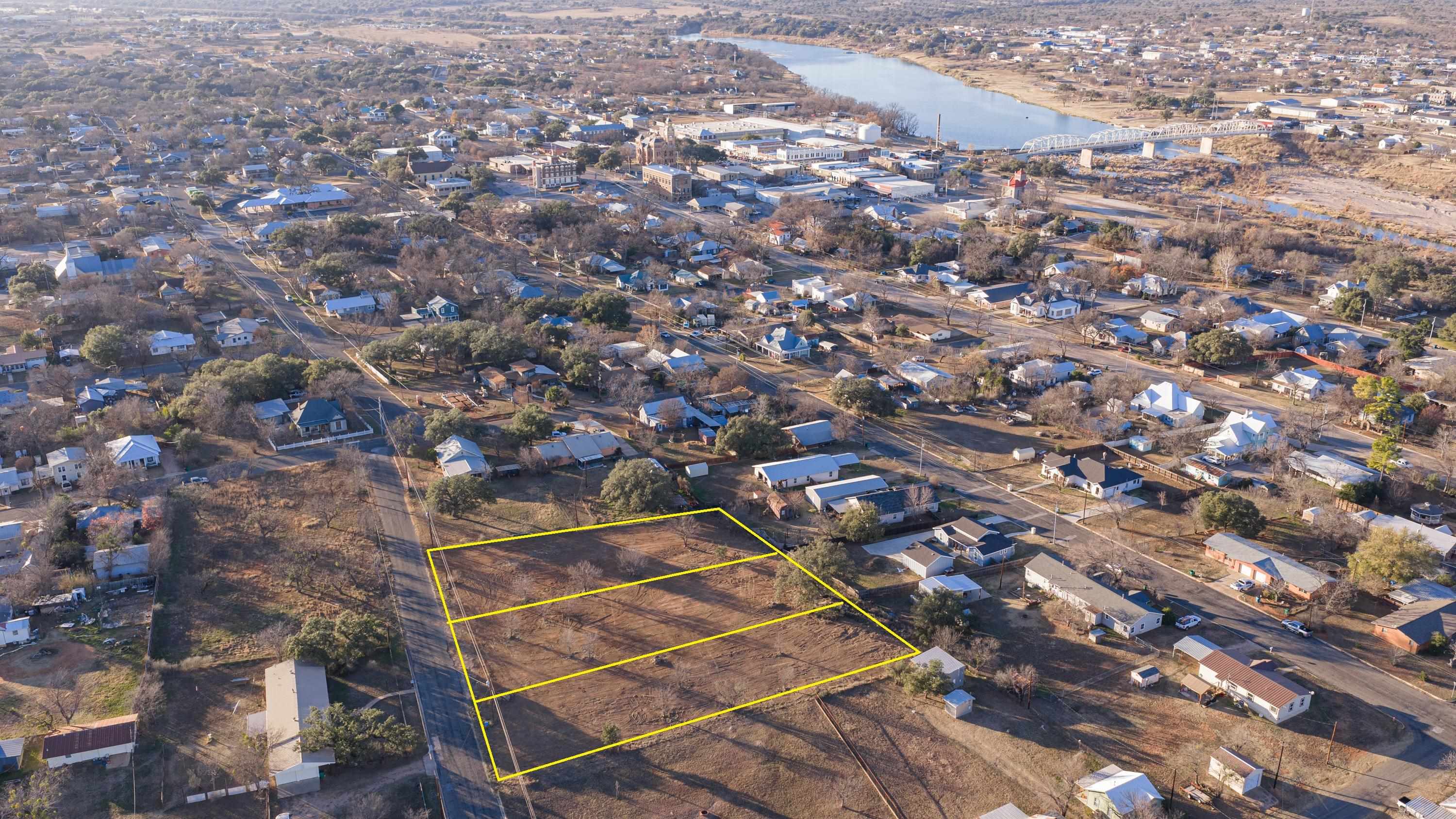 East Wallace Street Llano, TX 78643 - Photo 6 of 6 an aerial view of residential houses with city view