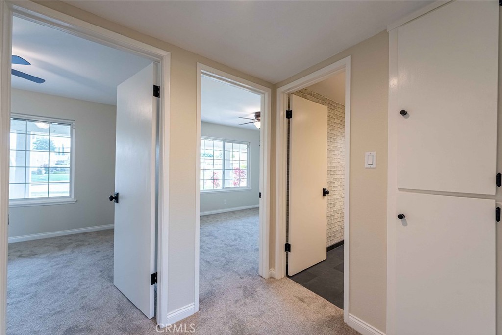 2232 Hawk Street Simi Valley, CA 93065 - Photo 22 of 39 a view of a bathroom with a glass shower door