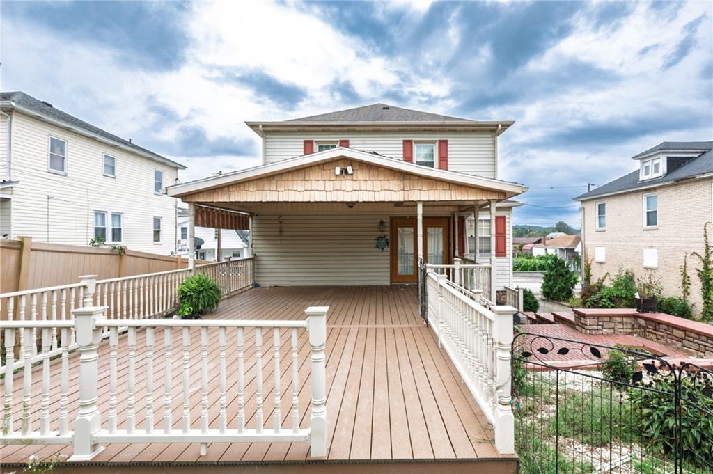 37 Redstone Street Republic, PA 15475 - Photo 14 of 19 a front view of a house with a porch