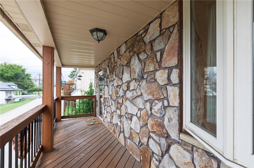 37 Redstone Street Republic, PA 15475 - Photo 16 of 19 a view of entryway with wooden floor and door