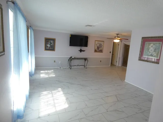 a view of a livingroom with hardwood area