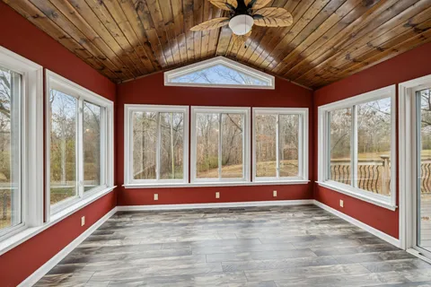 a view of outdoor space and balcony