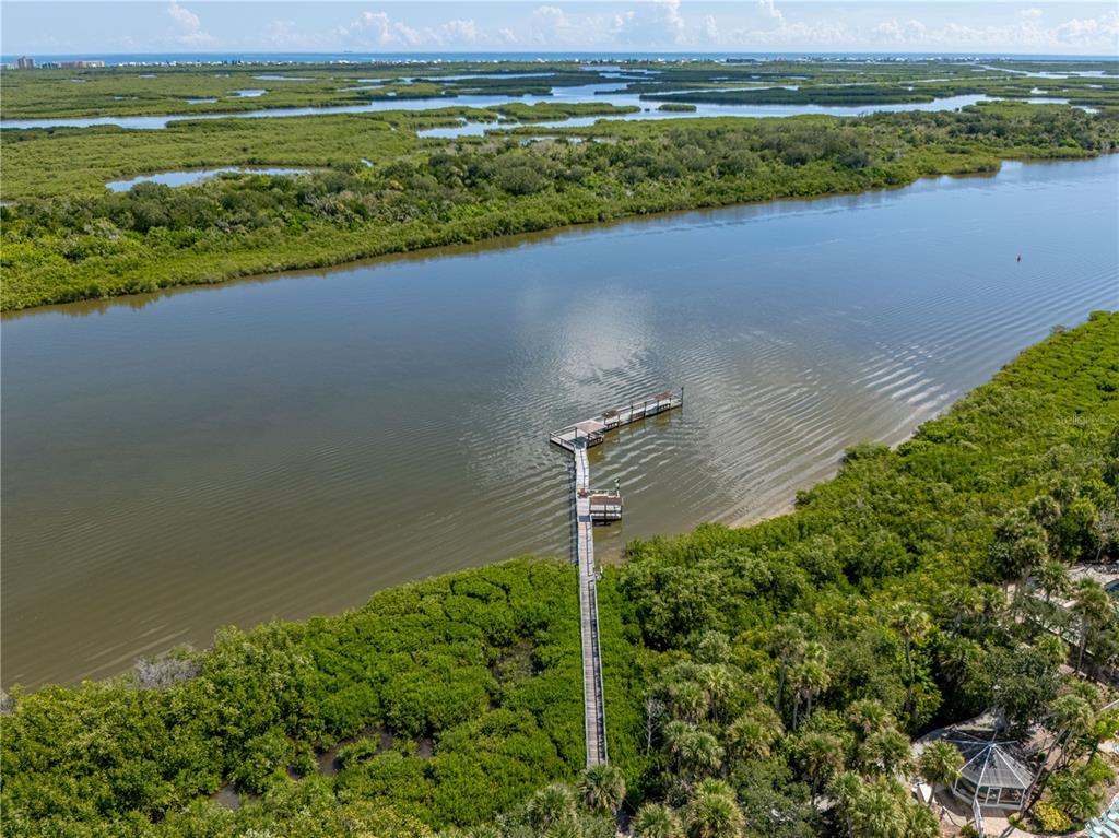 701 Helmsman Lane Edgewater, FL 32141 - Photo 58 of 73 a view of a lake with a city view