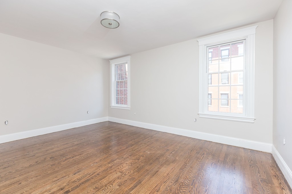 290 North Street, Unit 2 Boston, MA 02113 - Photo 7 of 8 an empty room with wooden floor and windows