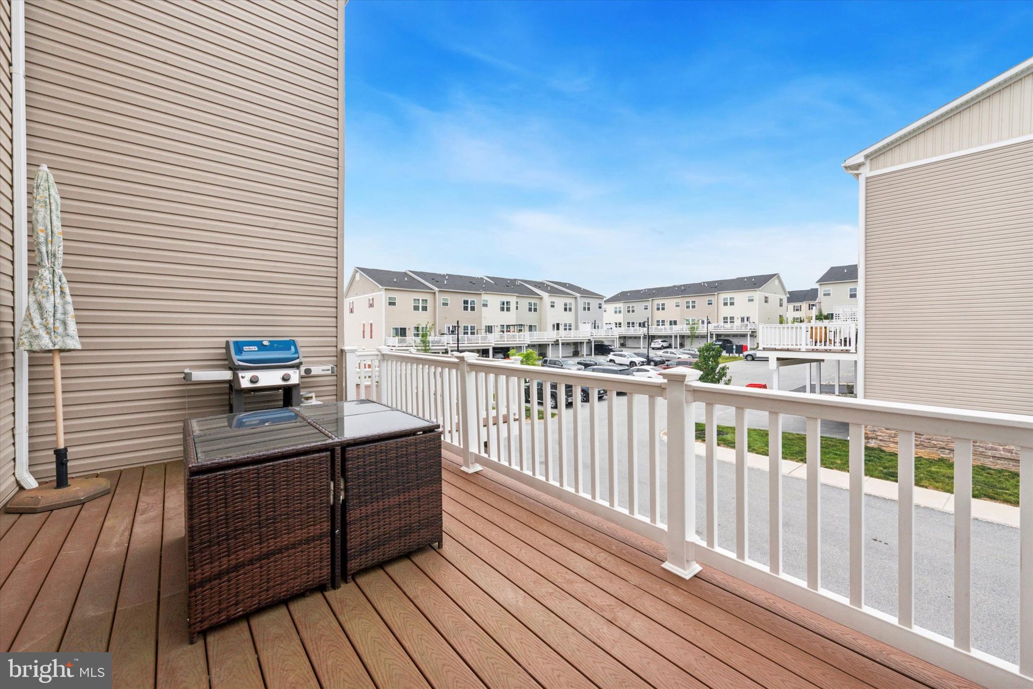 515 Quarry Point Road Malvern, PA 19355 - Photo 13 of 25 a view of a balcony with wooden floor
