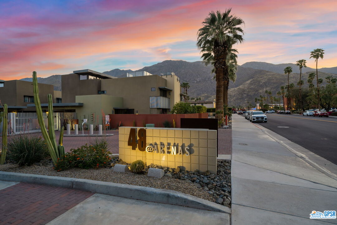 665 East Arenas Road Palm Springs, CA 92262 - Photo 38 of 40 a view of a street with a building in the background