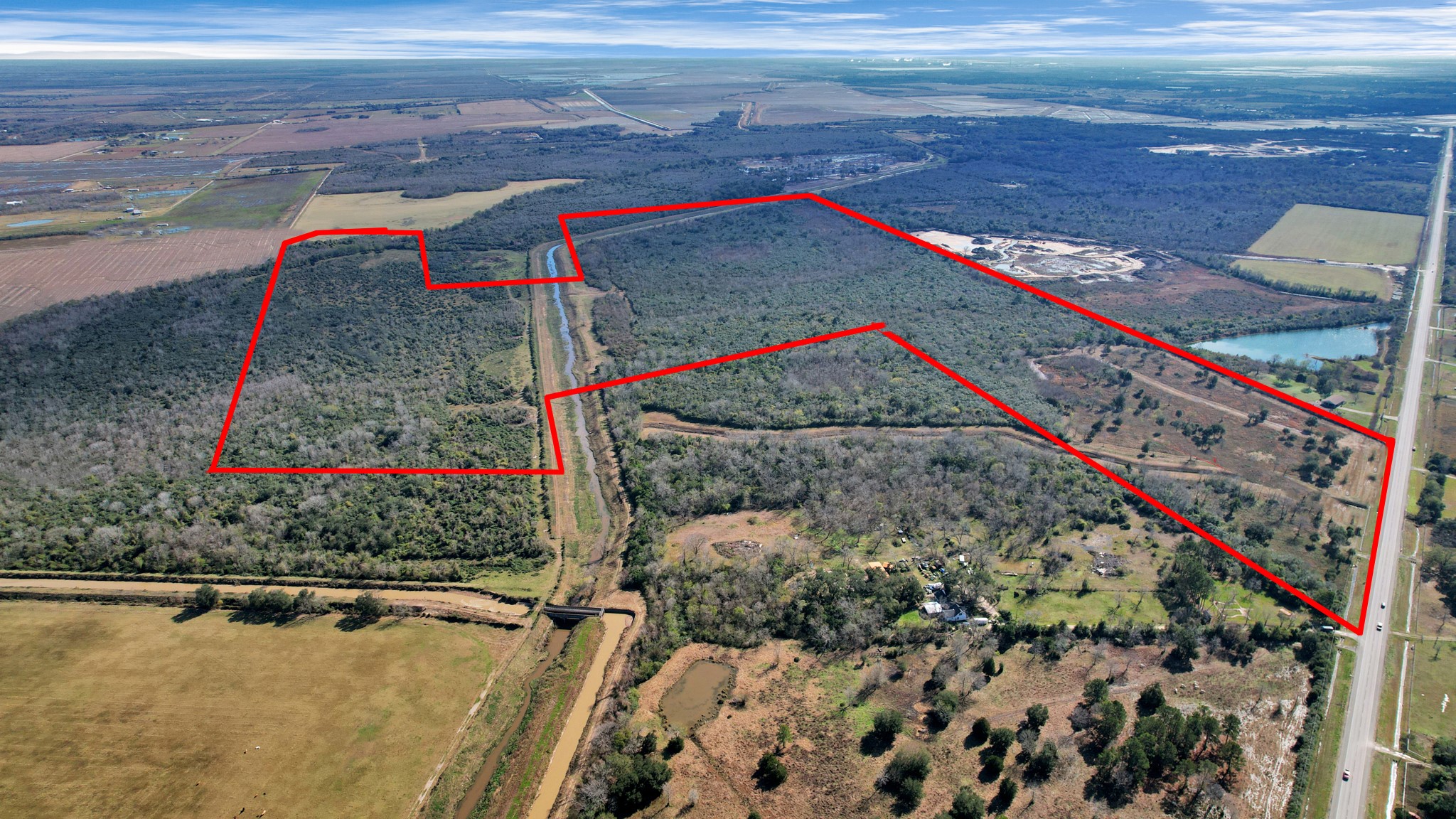 10 Fm 2403 Alvin, TX 77511 - Photo 3 of 48 a bird view of a house