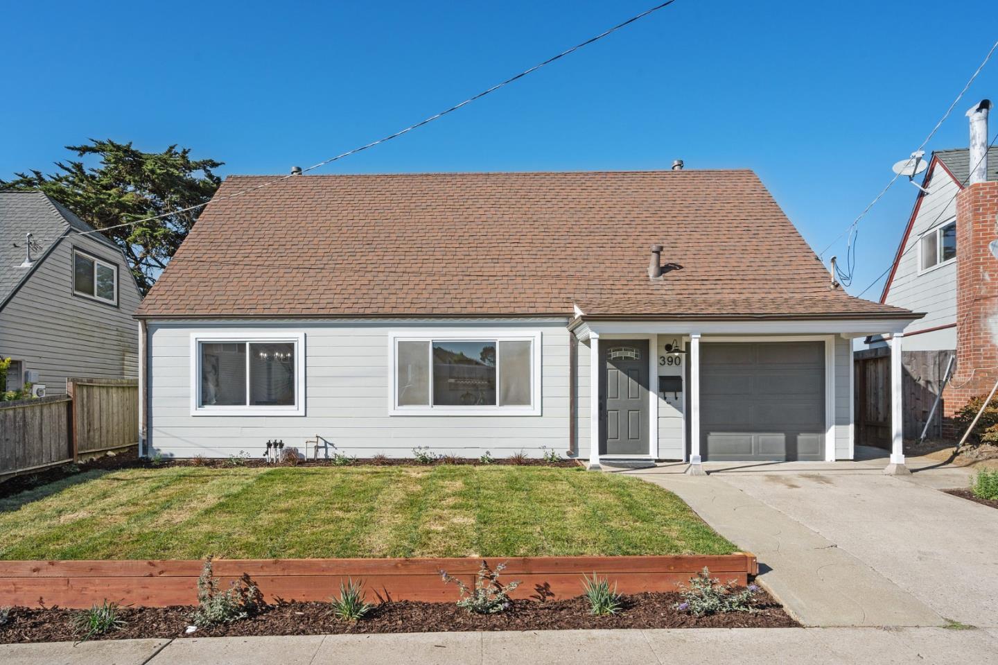 390 Heathcliff Drive Pacifica, CA 94044 - Photo 2 of 43 a view of front a house