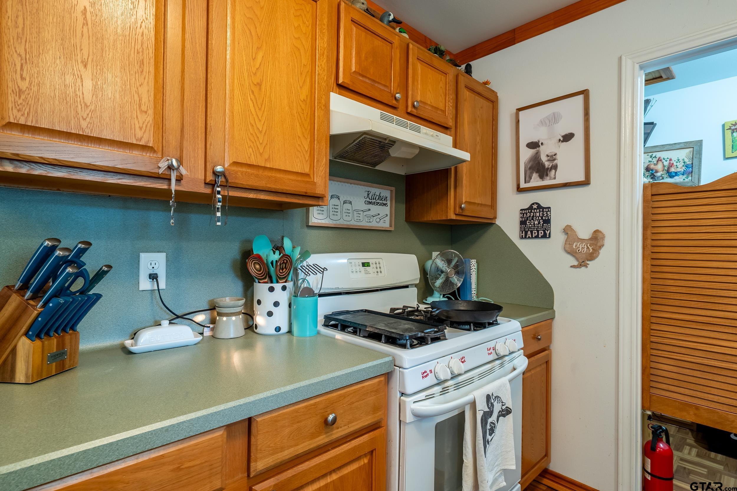 258 West 6th Street Rusk, TX 75785 - Photo 13 of 22 a kitchen with a sink cabinets and appliances