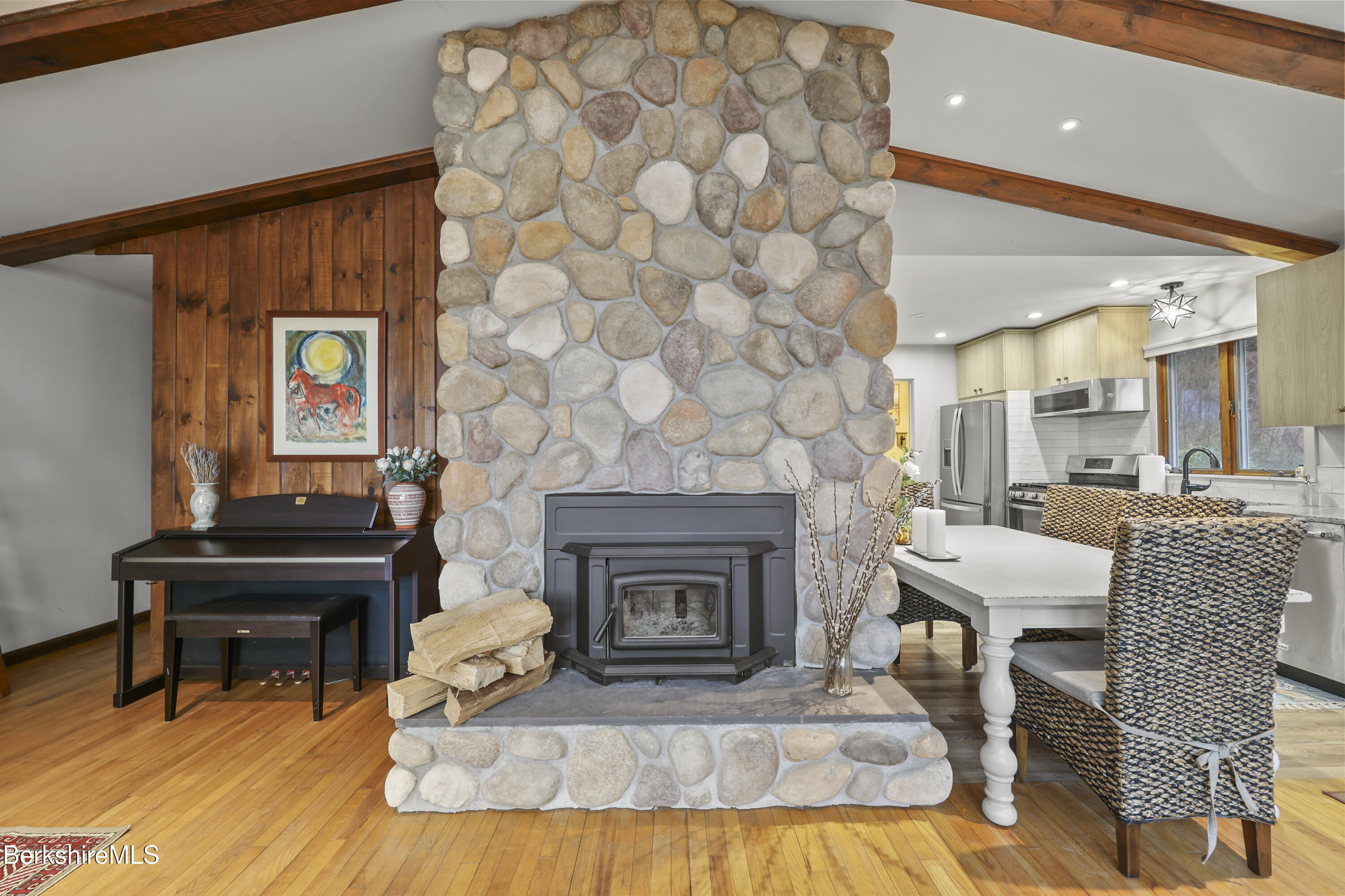 15 Reservoir Road Richmond, MA 01254 - Photo 19 of 36 60 Fireplace