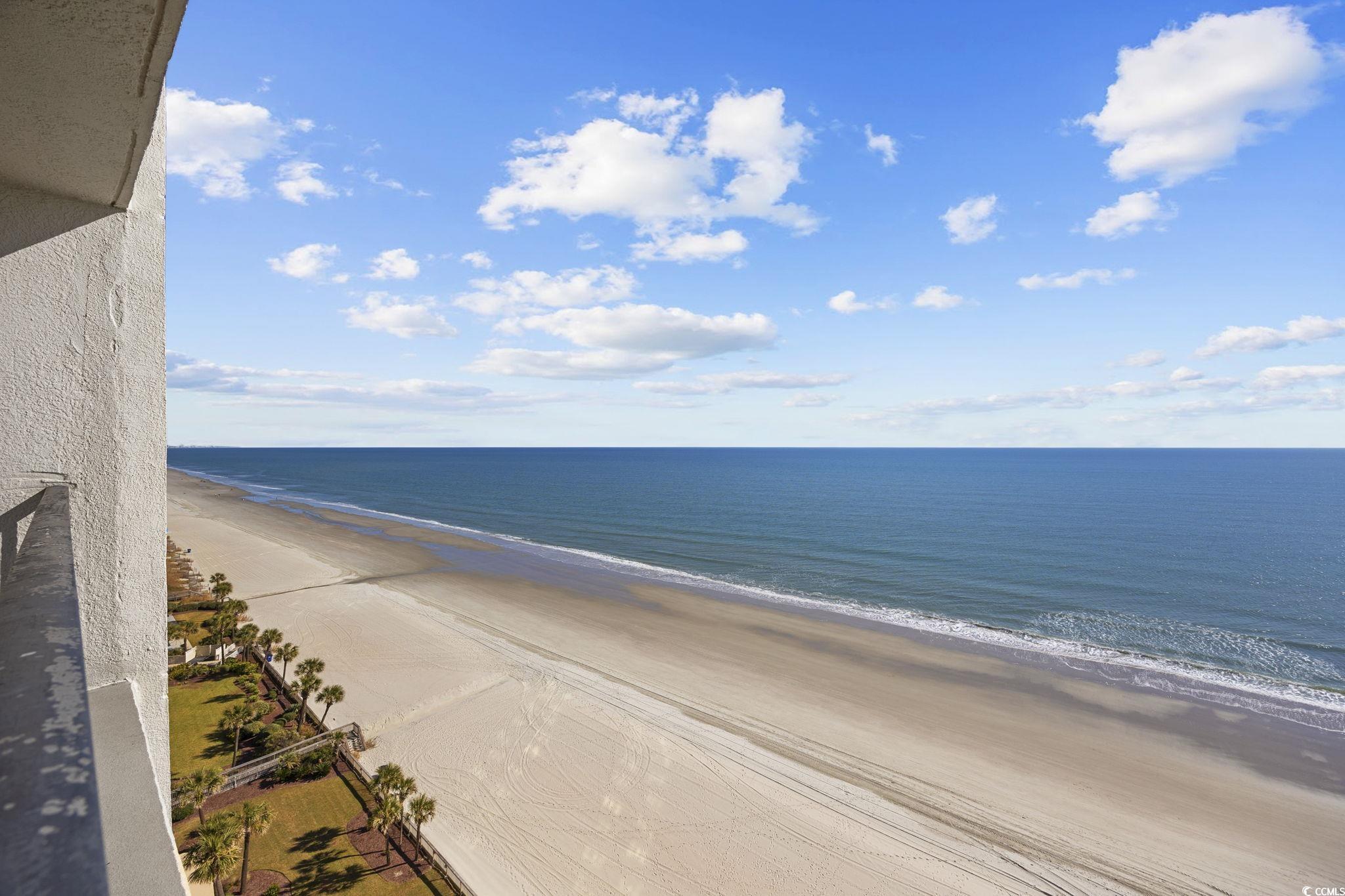10100 Beach Club Drive, Unit 14F Myrtle Beach, SC 29572 - Photo 12 of 40 Water view featuring local beach