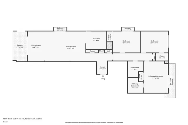 $589,000 | 10100 Beach Club Drive, Unit 14F, Myrtle Beach, SC 29572