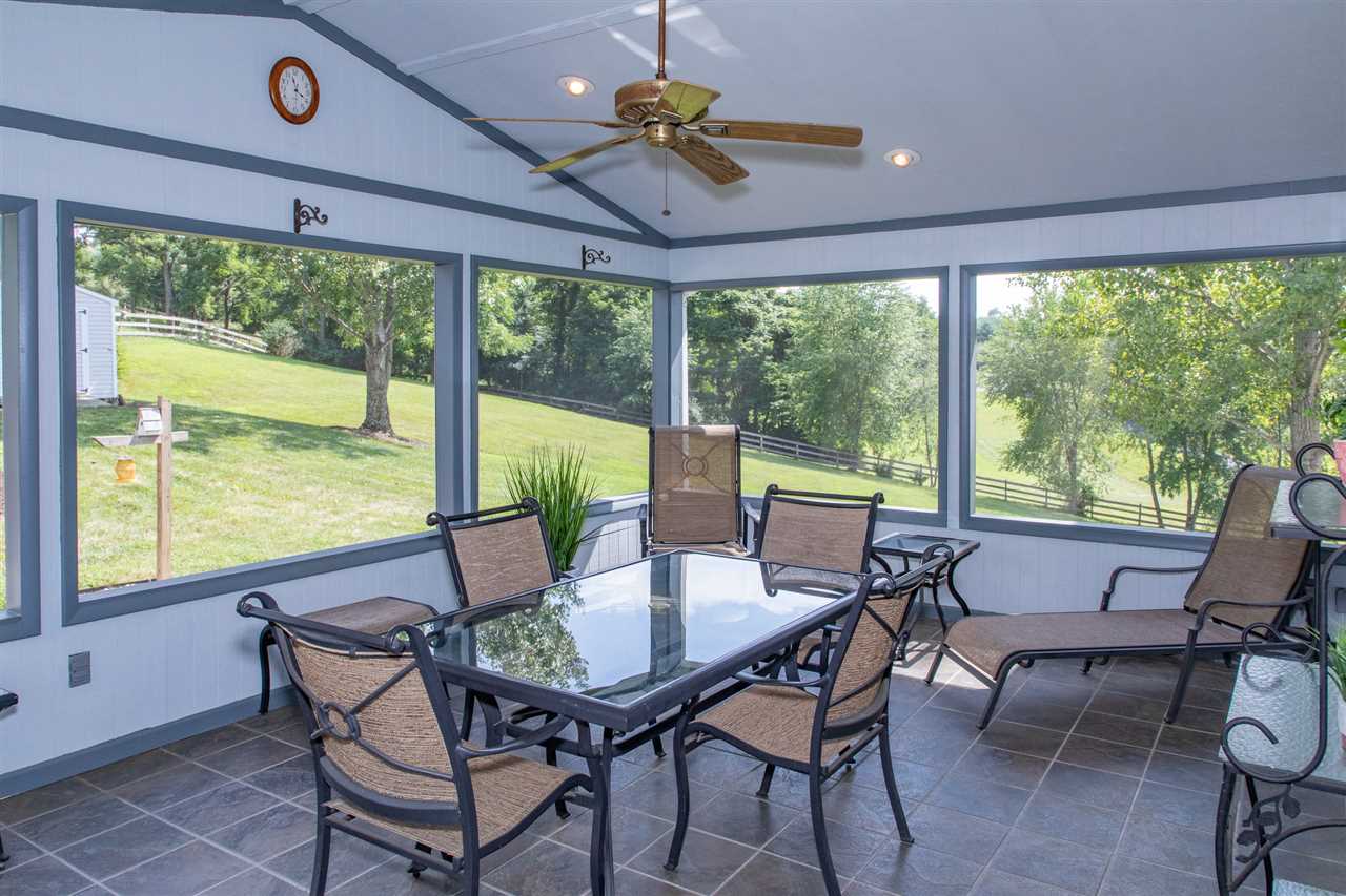 14 Thacker Mill Road Verona, VA 24482 - Photo 34 of 47 a view of a dining room with furniture window and outside view